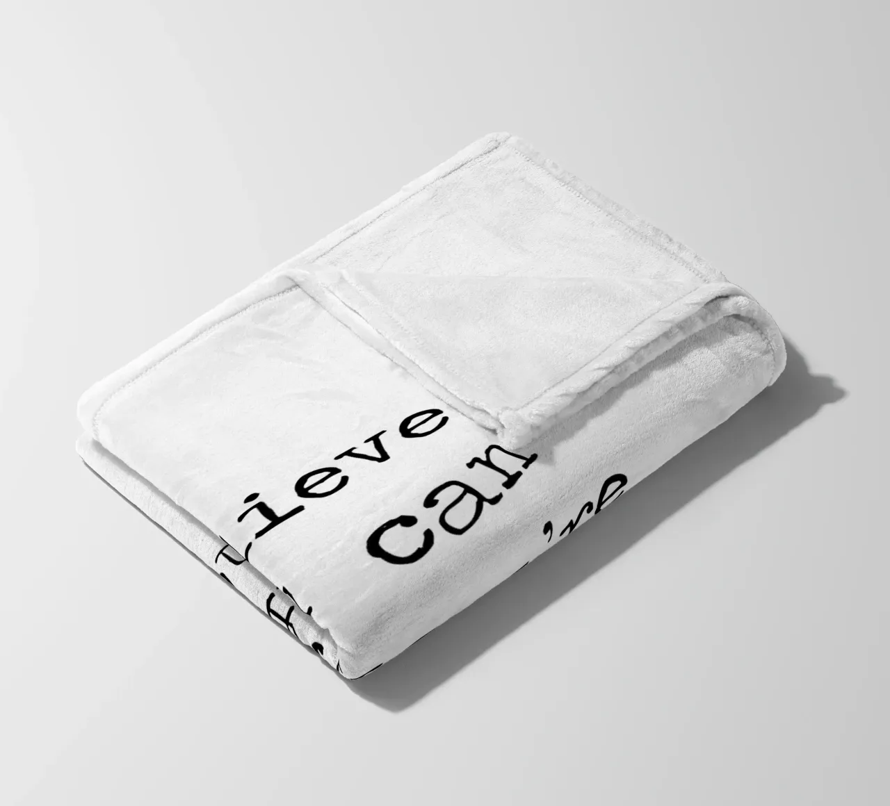 Credi di poterlo fare e sei già a metà strada Theodore Roosevelt coperta in pile da Summer Soul Co. - Quotes