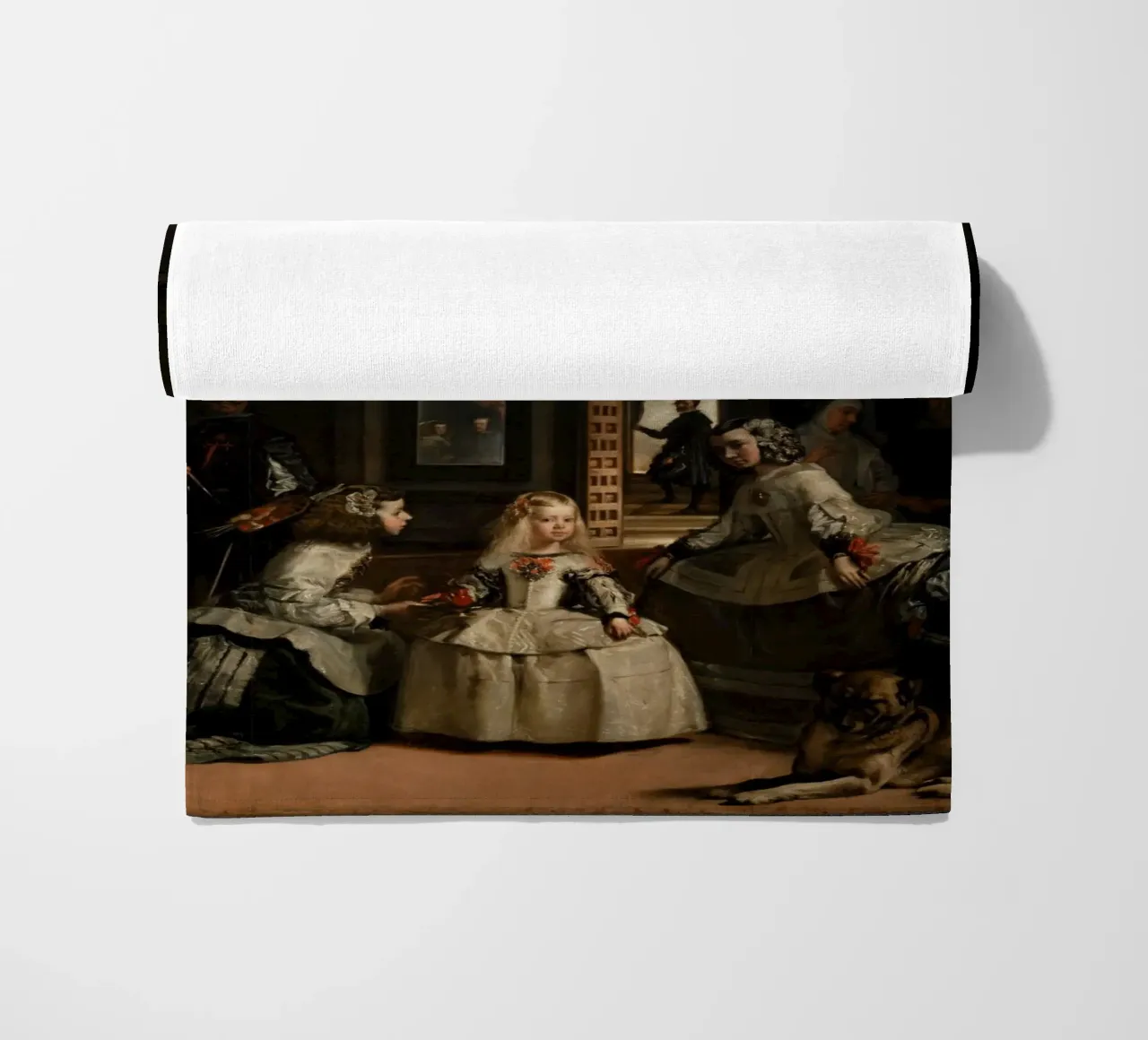 Diego Velázquez - Las Meninas (Le damigelle d'onore) telo mare da Timeless Artworks