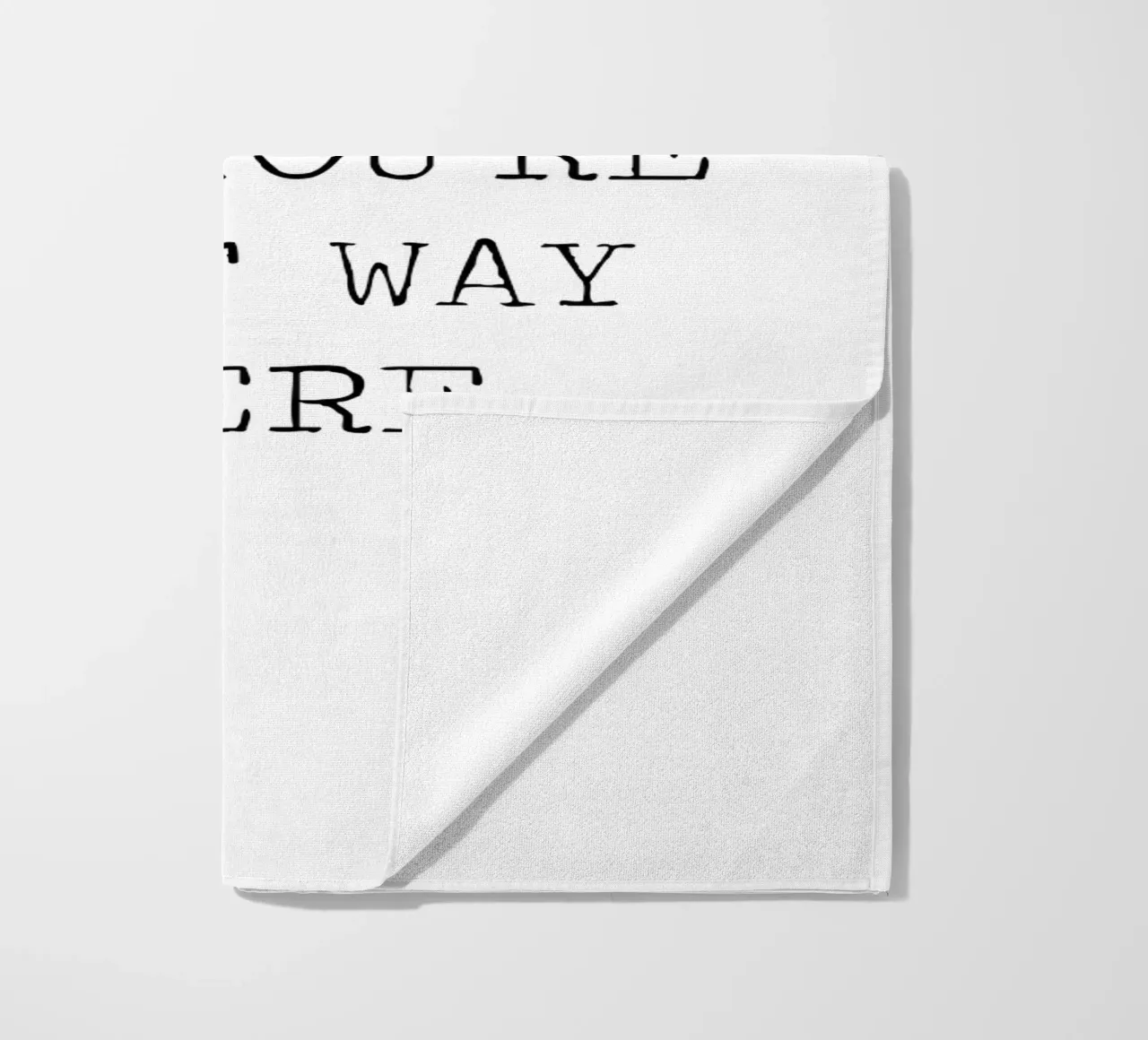 Believe You Can and You're Half Way There Theodore Roosevelt beach towel by Summer Soul Co. - Quotes