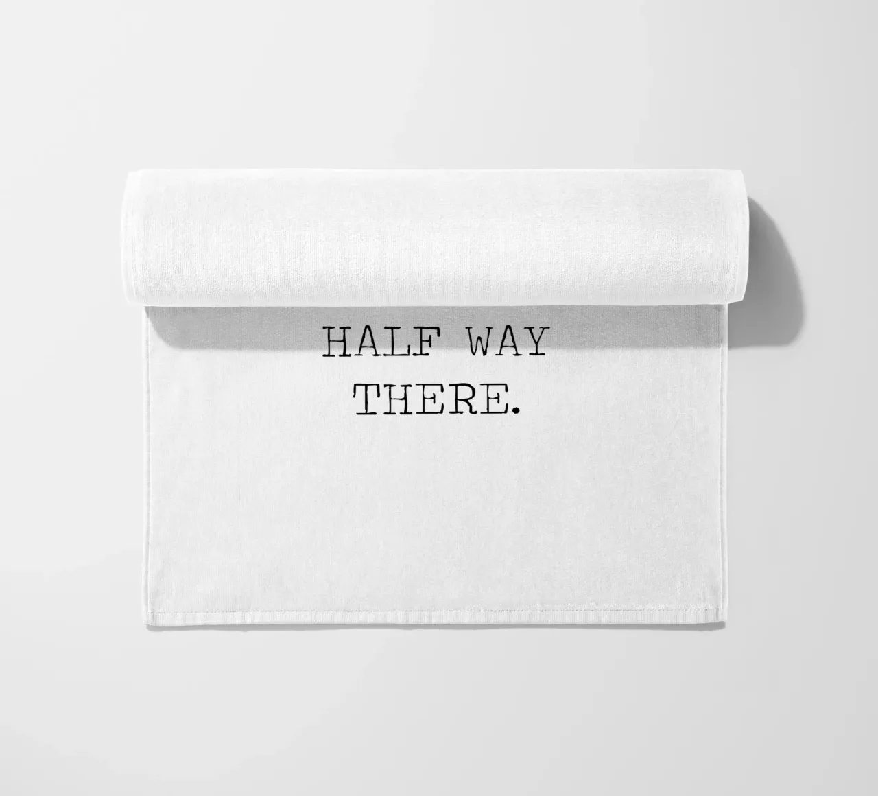 Believe You Can and You're Half Way There Theodore Roosevelt beach towel by Summer Soul Co. - Quotes