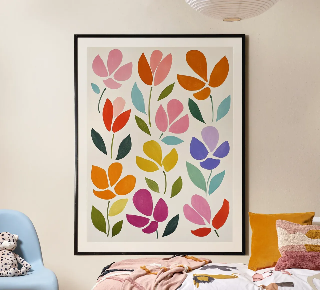 "Bouquet di primavera "La Jardin carta hahnemühle da Carinaprint