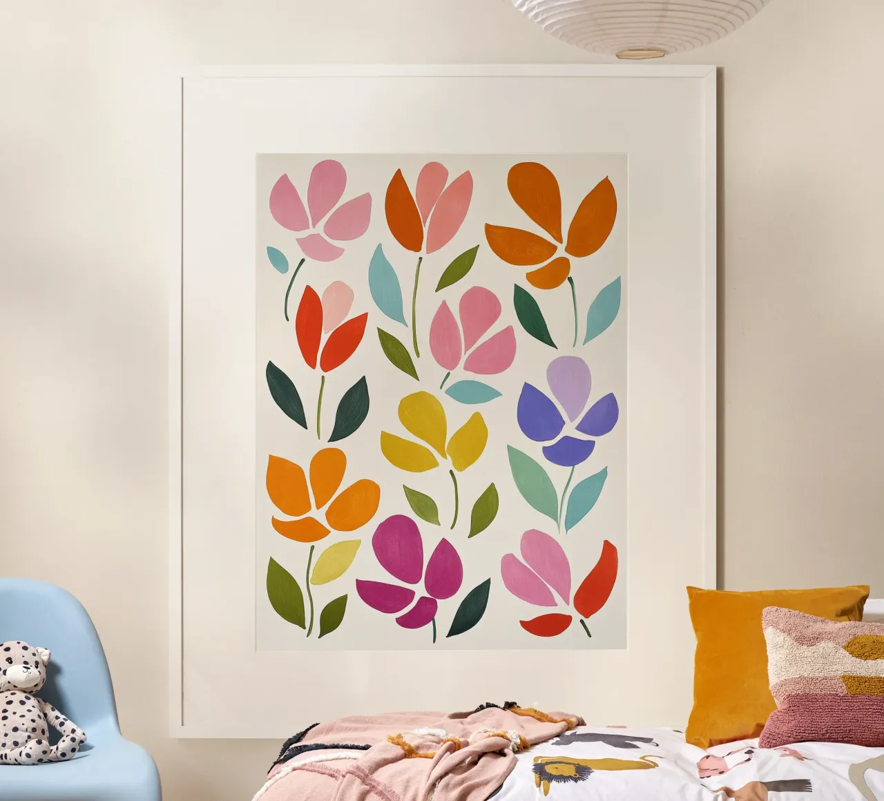 "Bouquet di primavera "La Jardin carta hahnemühle da Carinaprint