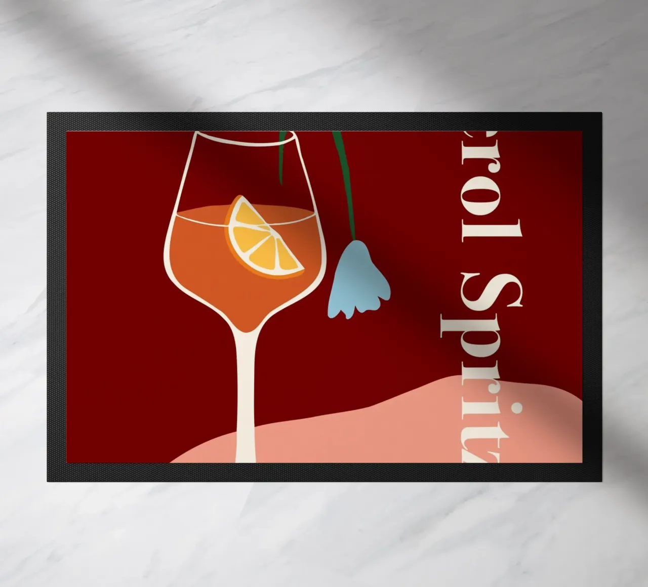 Aperol deurmat van Miho Art Studio