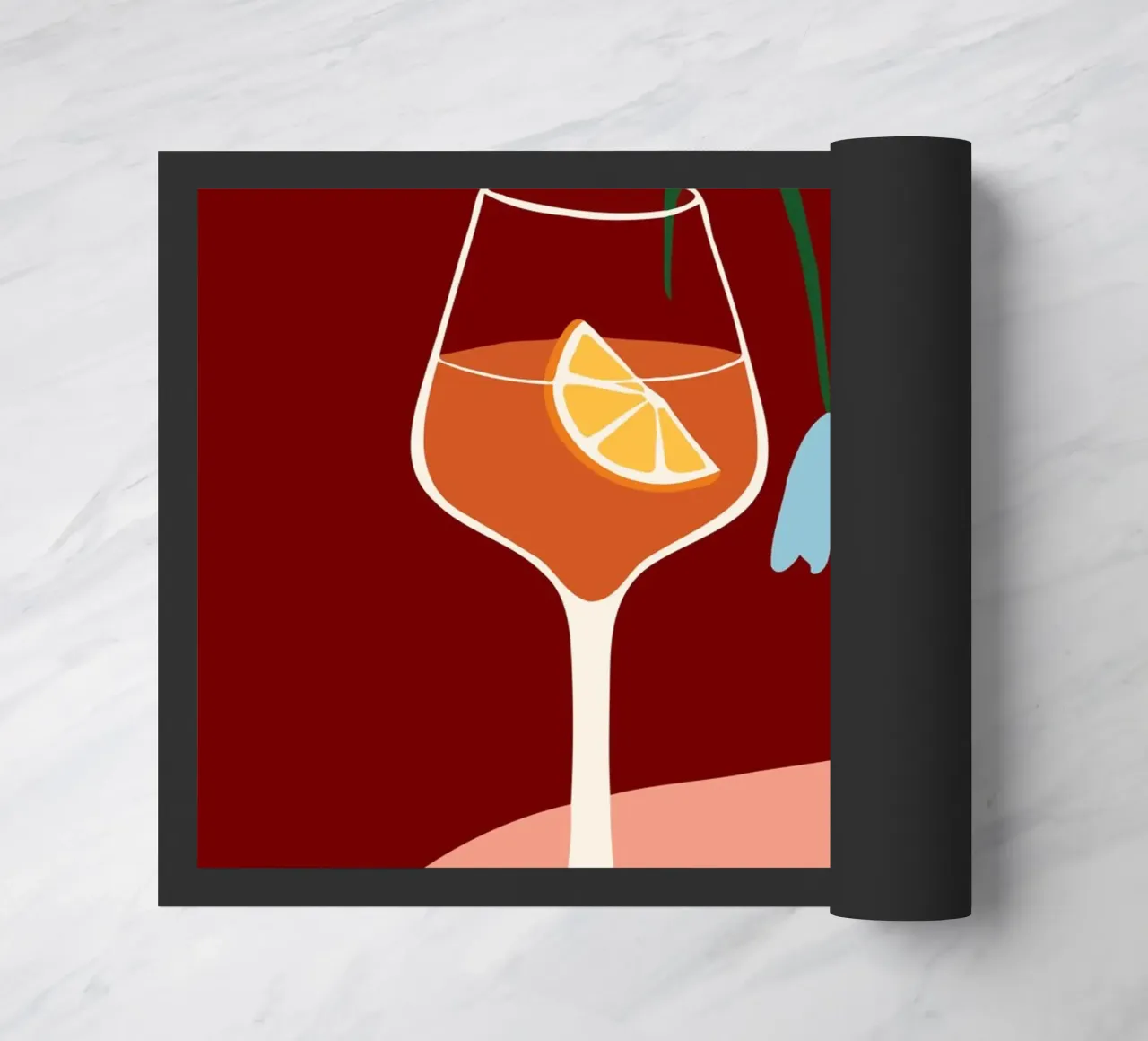 Aperol deurmat van Miho Art Studio