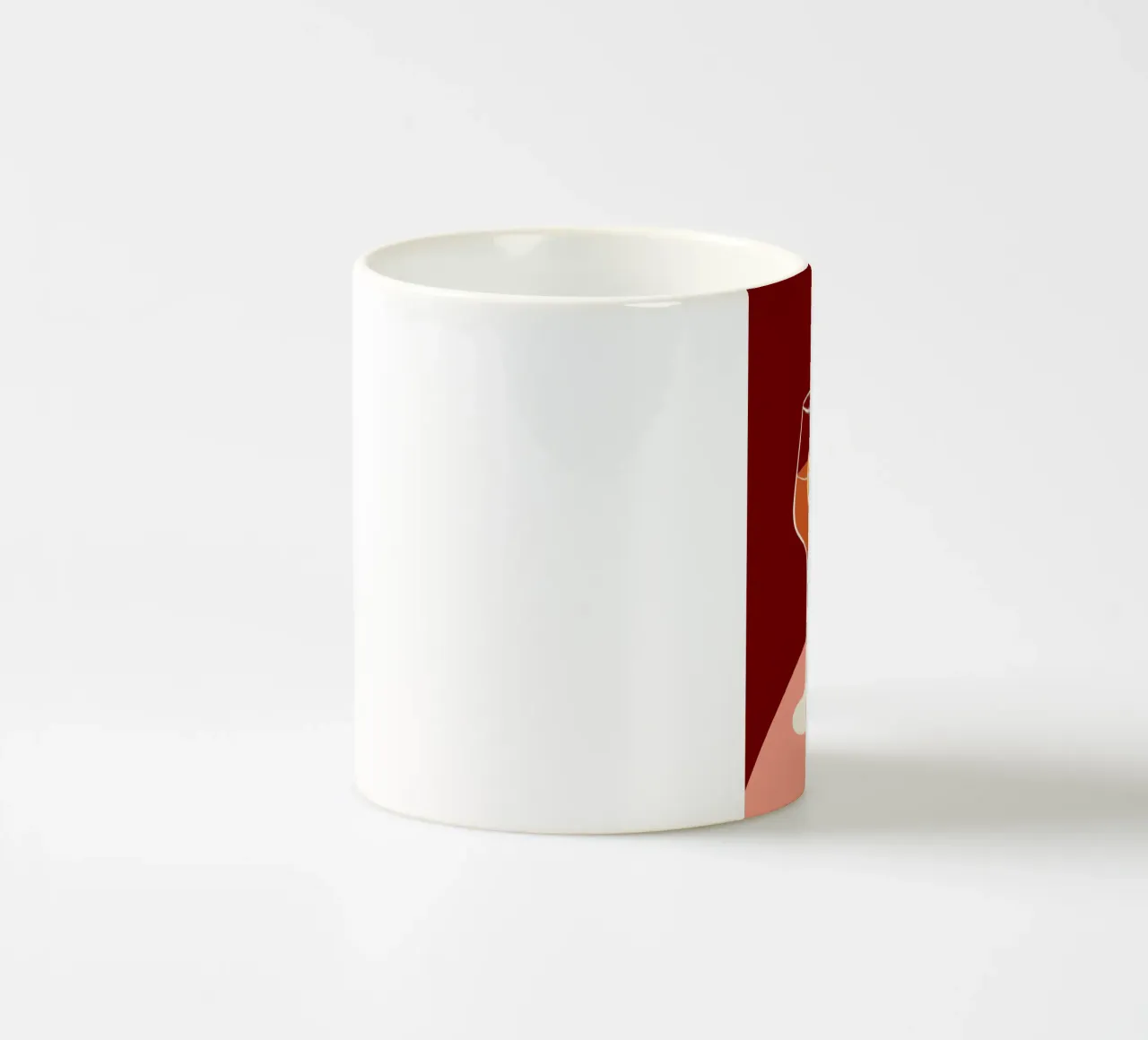 Aperol spritz tazza in ceramica da Miho Art Studio