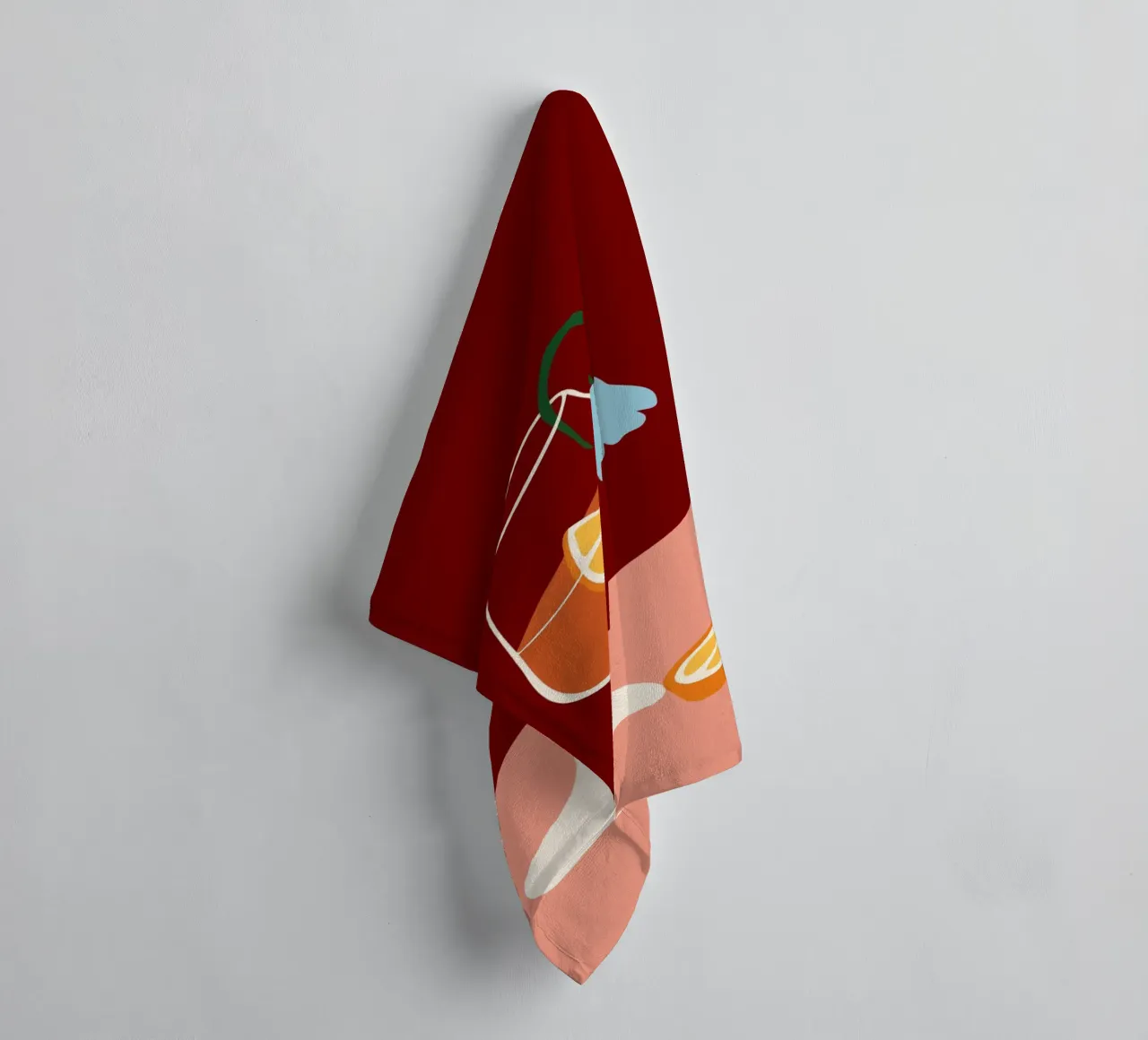Aperol spritz asciugamano da bagno da Miho Art Studio