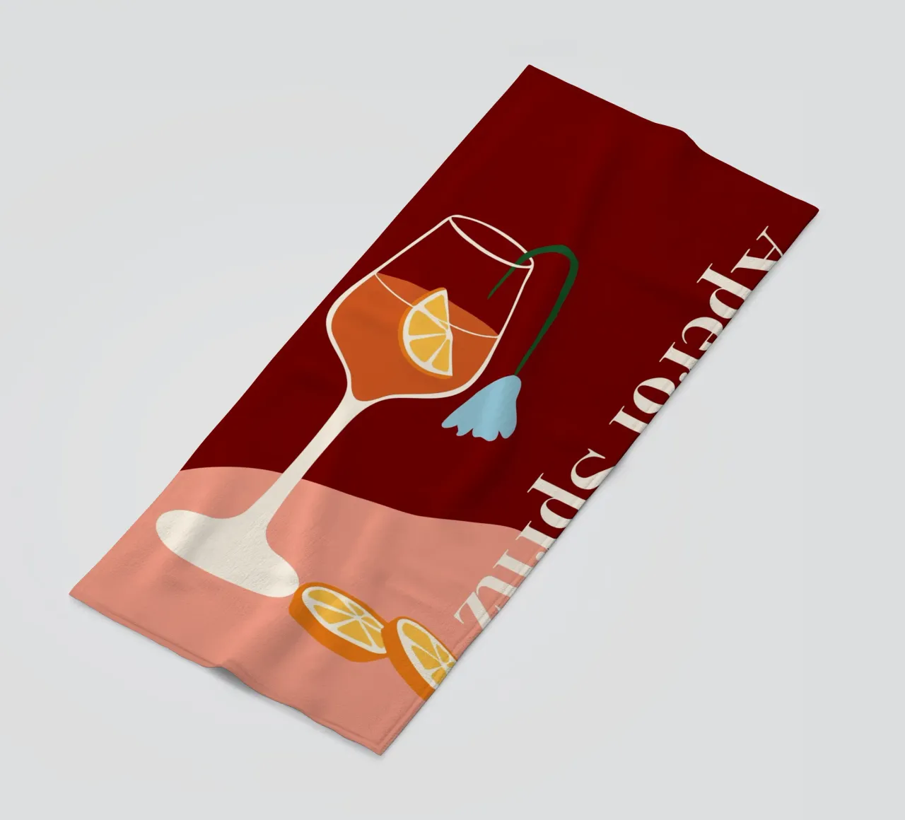 Aperol spritz telo mare da Miho Art Studio
