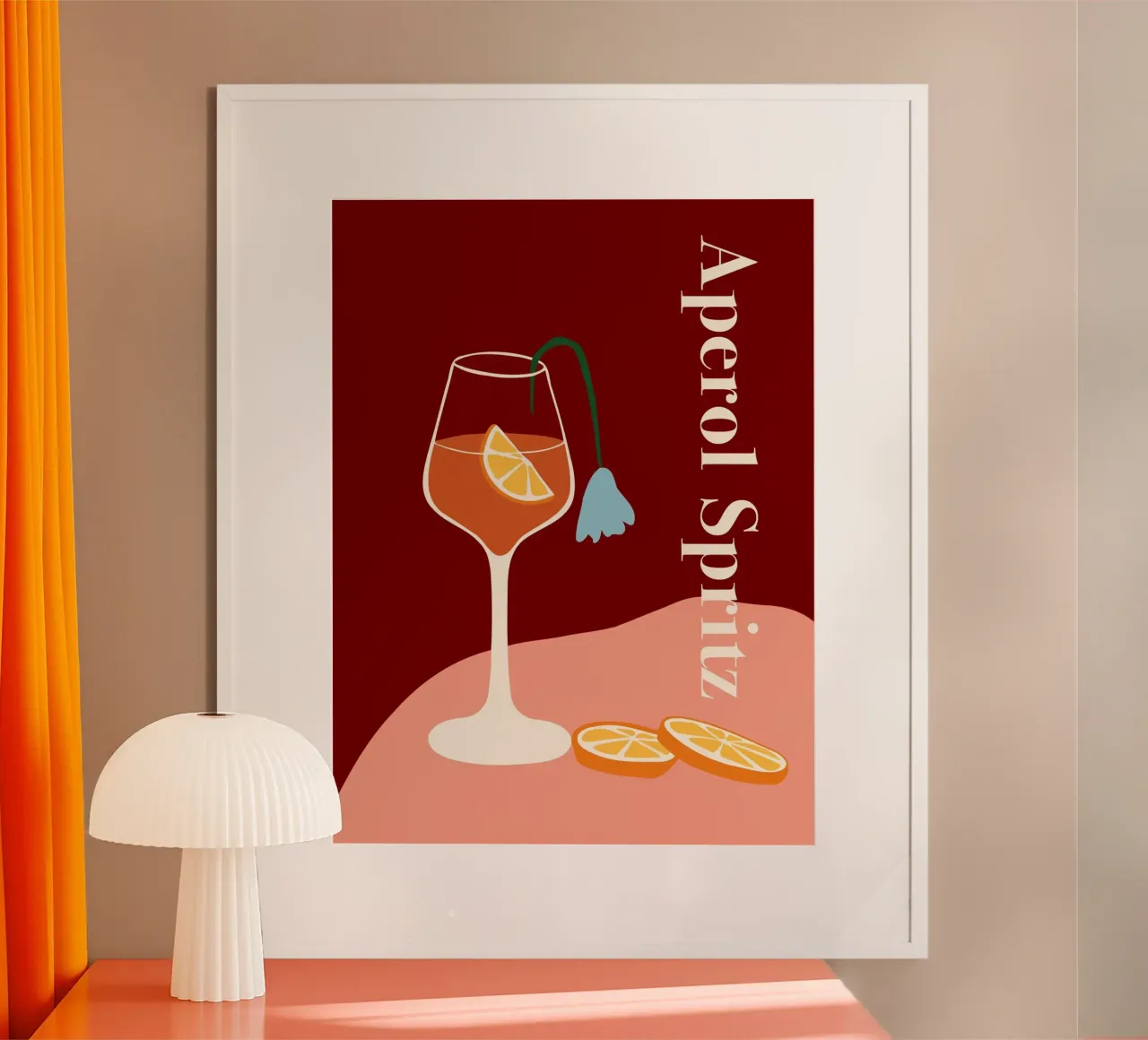 Aperol poster van Miho Art Studio