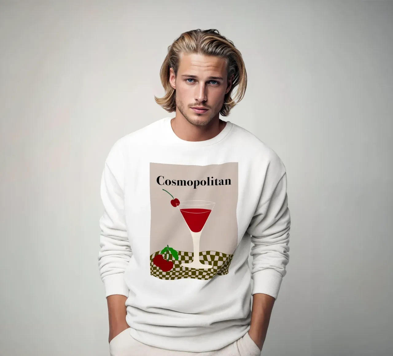 Cosmopolitan felpa da Miho Art Studio