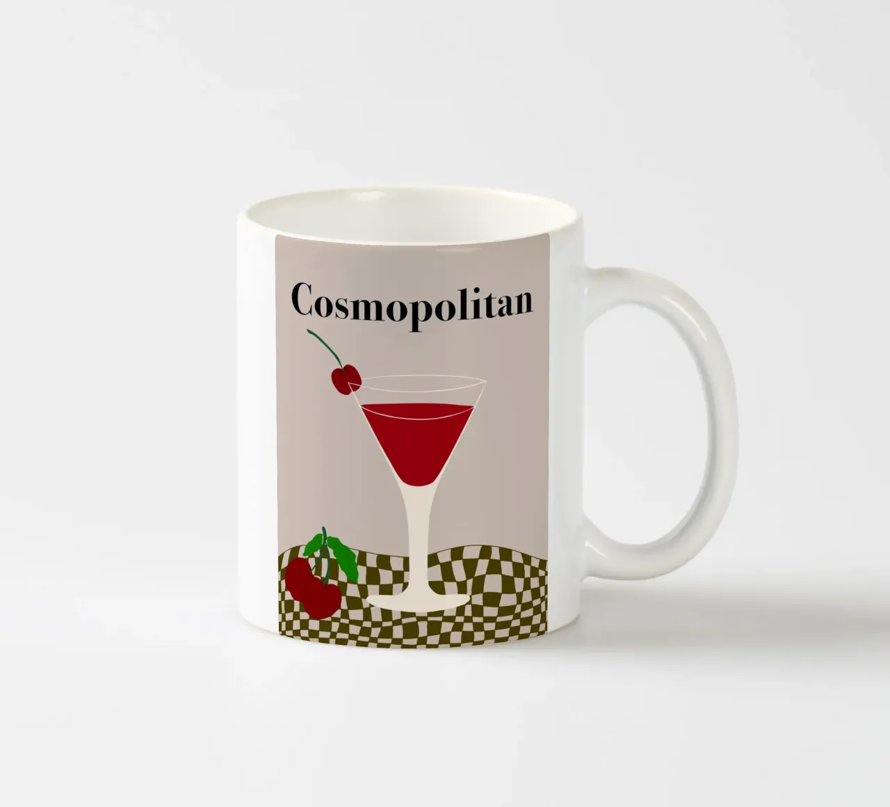 Cosmopolitan tazza in ceramica da Miho Art Studio