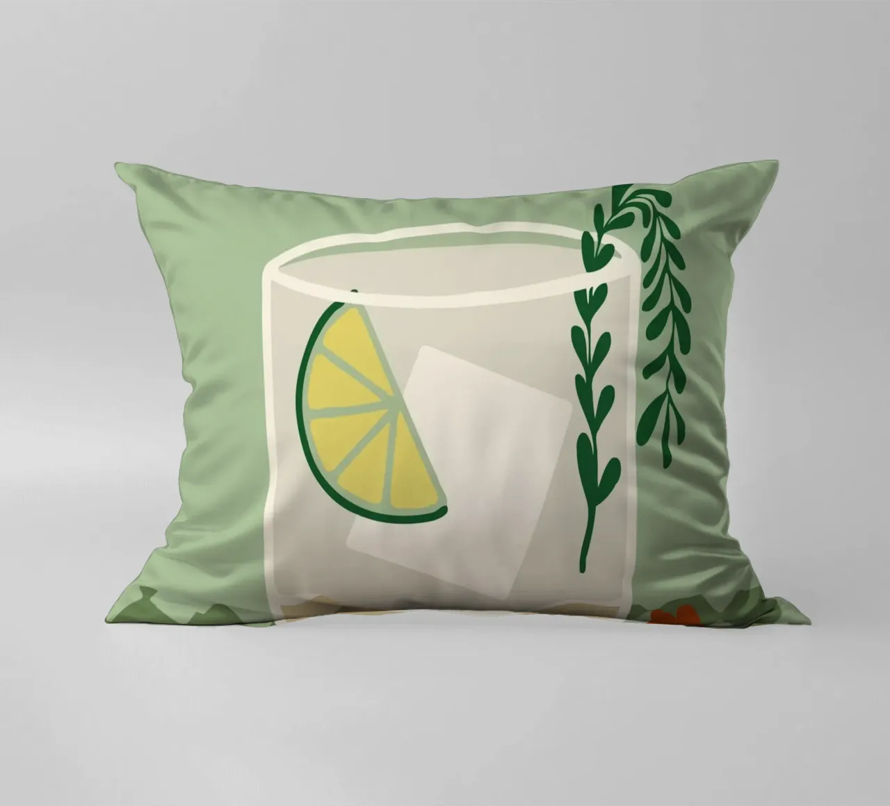 Gin & Tonic cuscino da Miho Art Studio