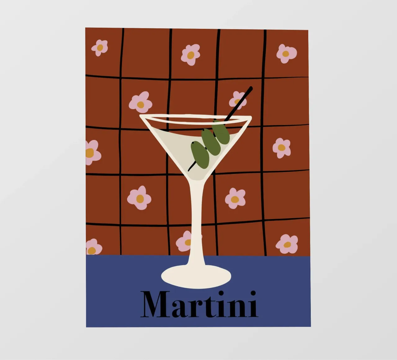 Martini telo in pvc da Miho Art Studio