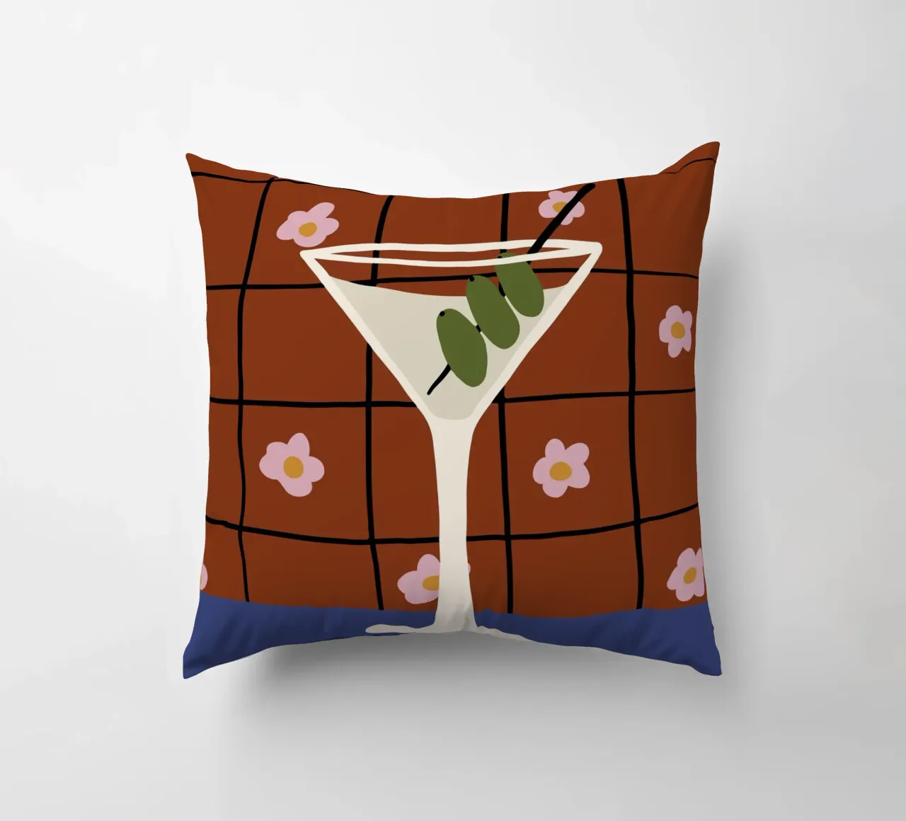 Martini cuscino da Miho Art Studio