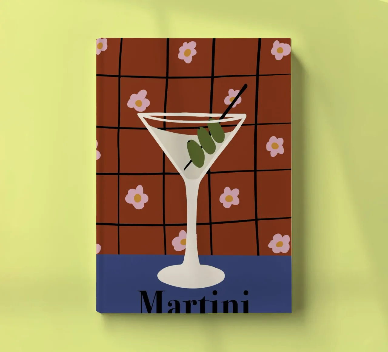 Martini notebook by Miho Art Studio