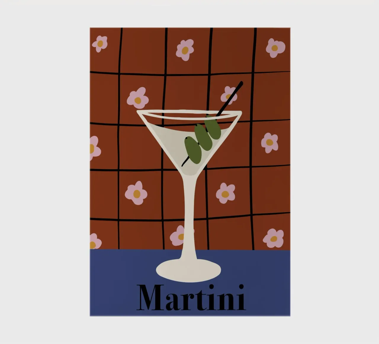 Martini notebook by Miho Art Studio