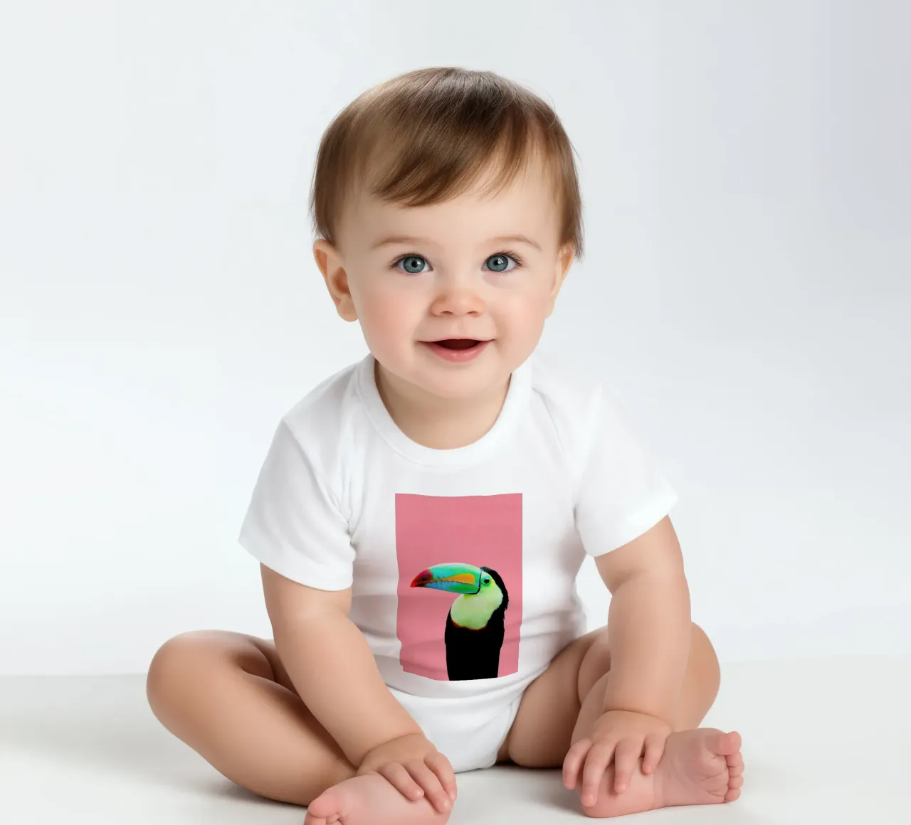 Print 145 body neonato maniche corte da Lila x Lola