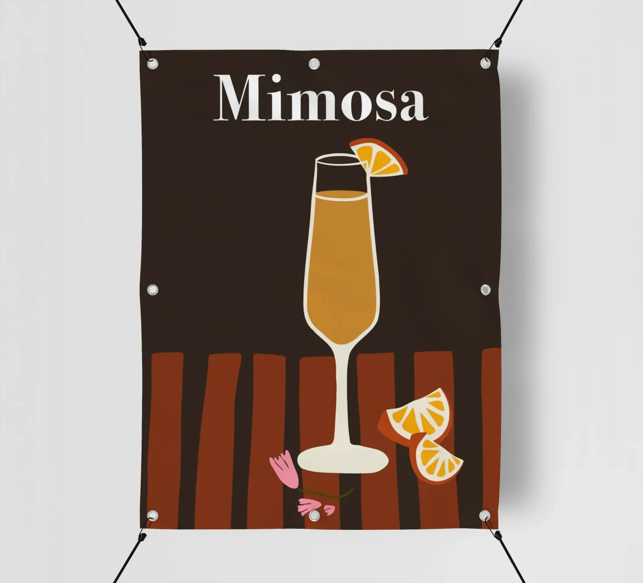 Mimosa telo in pvc da Miho Art Studio