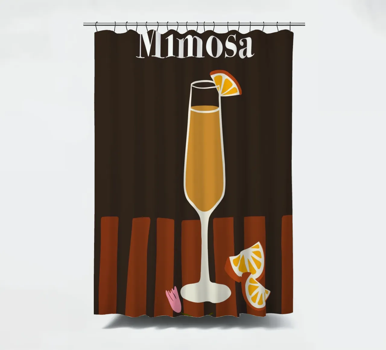 Mimosa tenda da doccia da Miho Art Studio