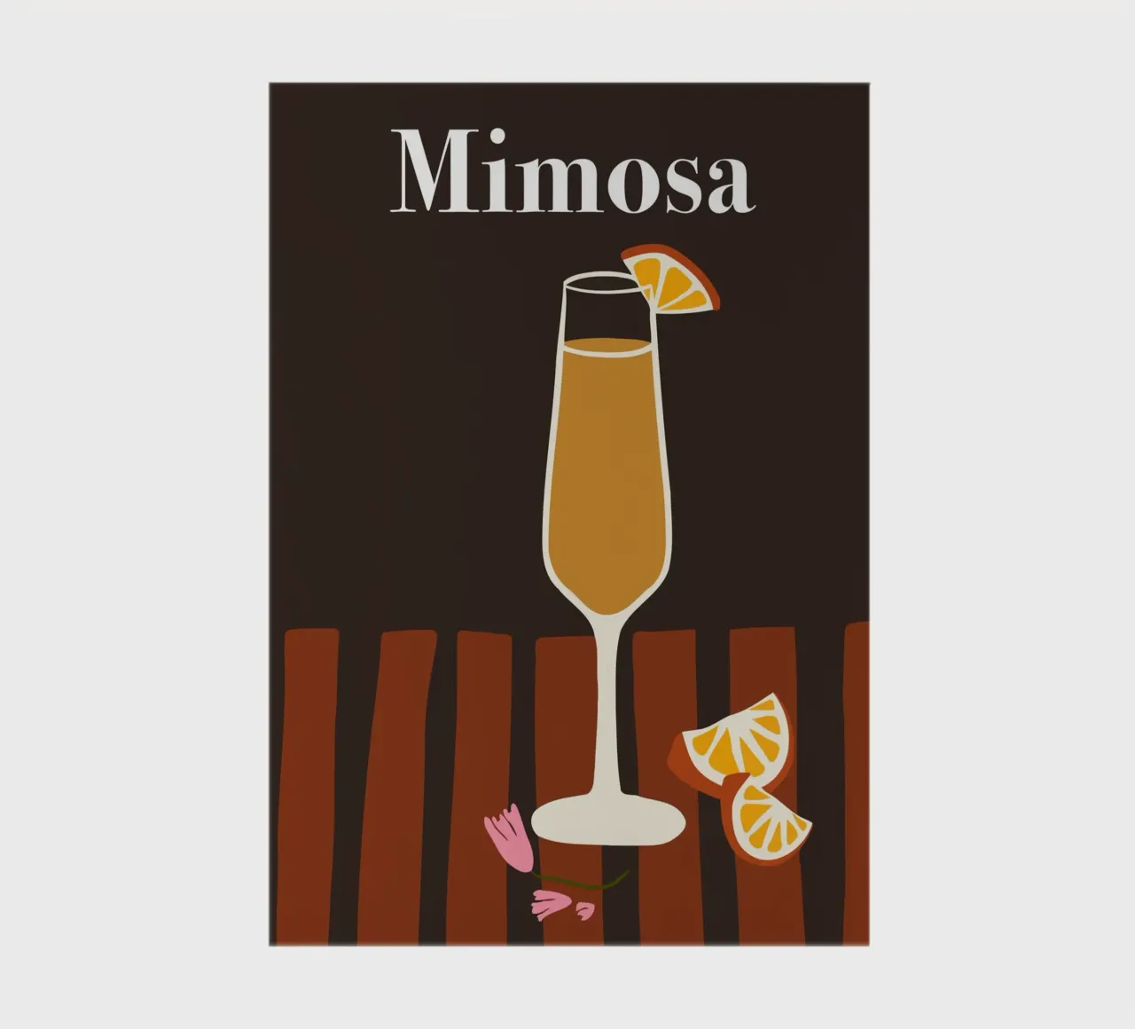 Mimosa notebook by Miho Art Studio