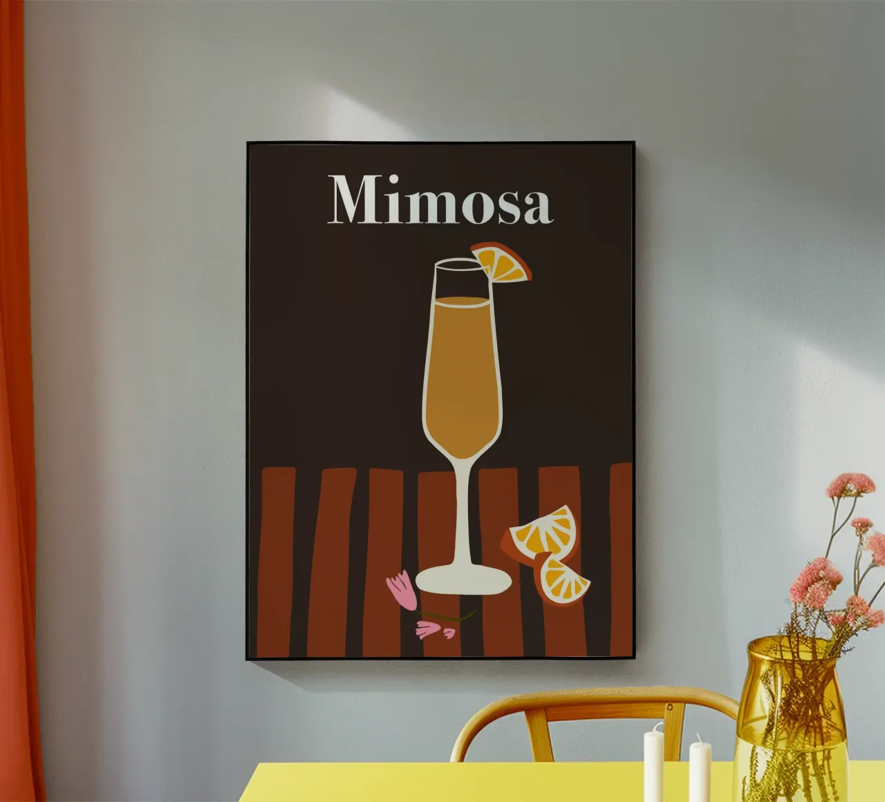 Mimosa plexiglass da Miho Art Studio