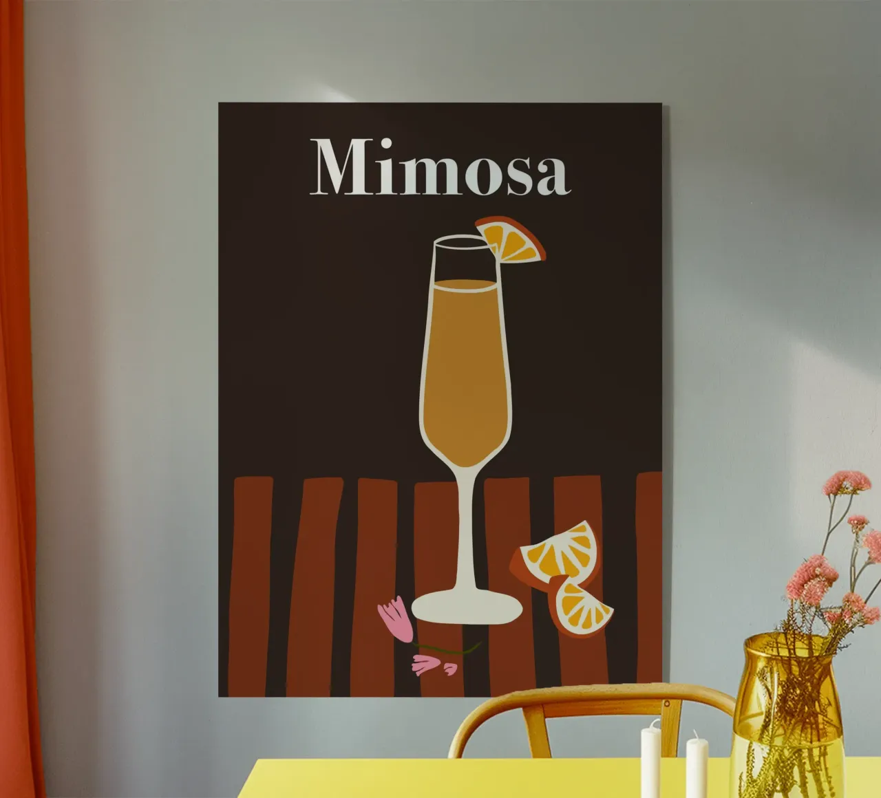 Mimosa plexiglass da Miho Art Studio