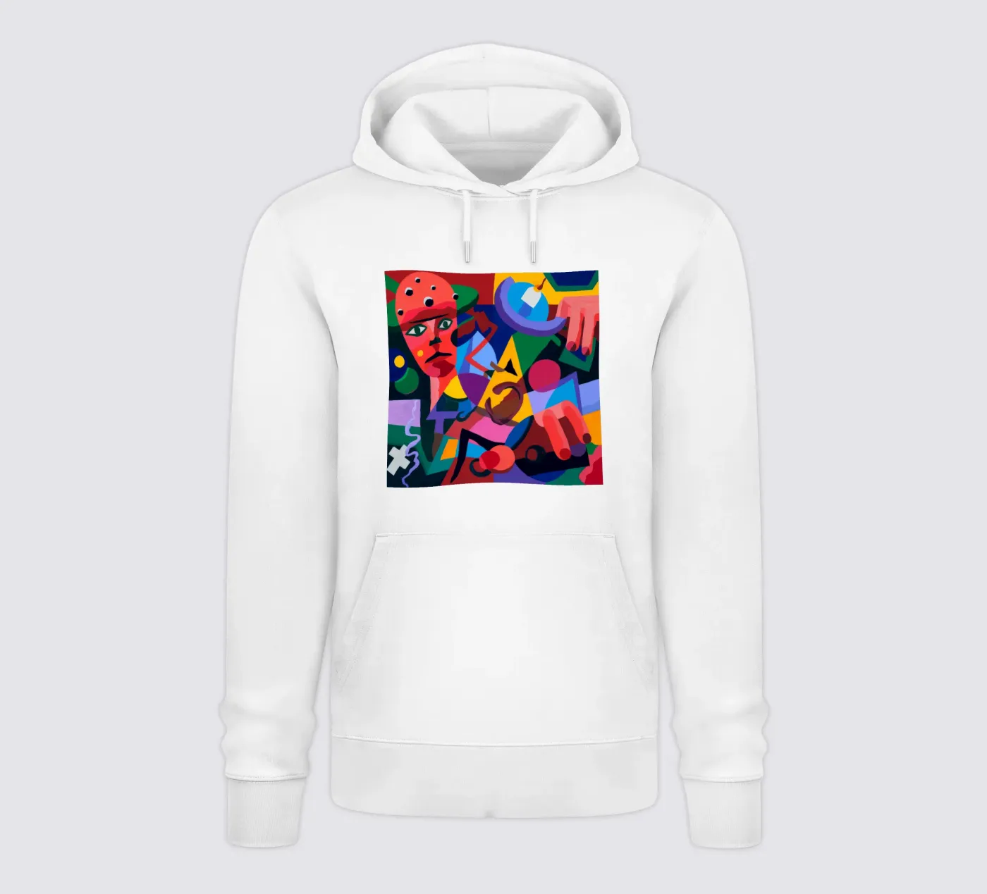 Abstract Forms hoodie by Monarco Virtuoso