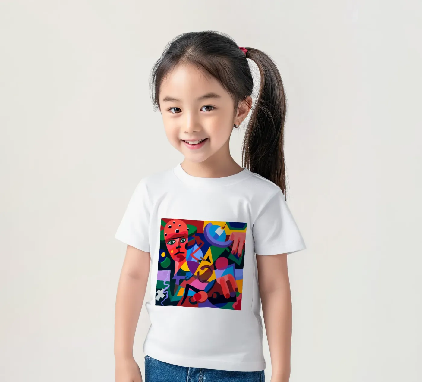 Forme astratte t-shirt bambini da Monarco Virtuoso