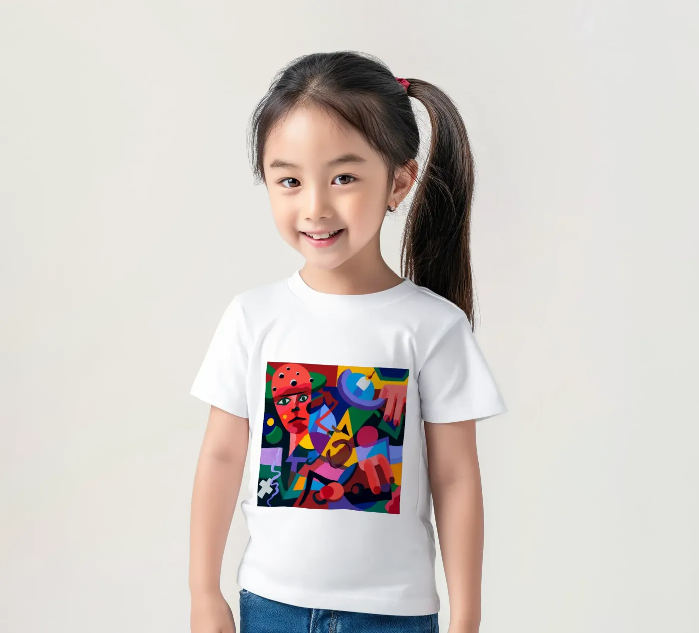 Forme astratte t-shirt bambini da Monarco Virtuoso