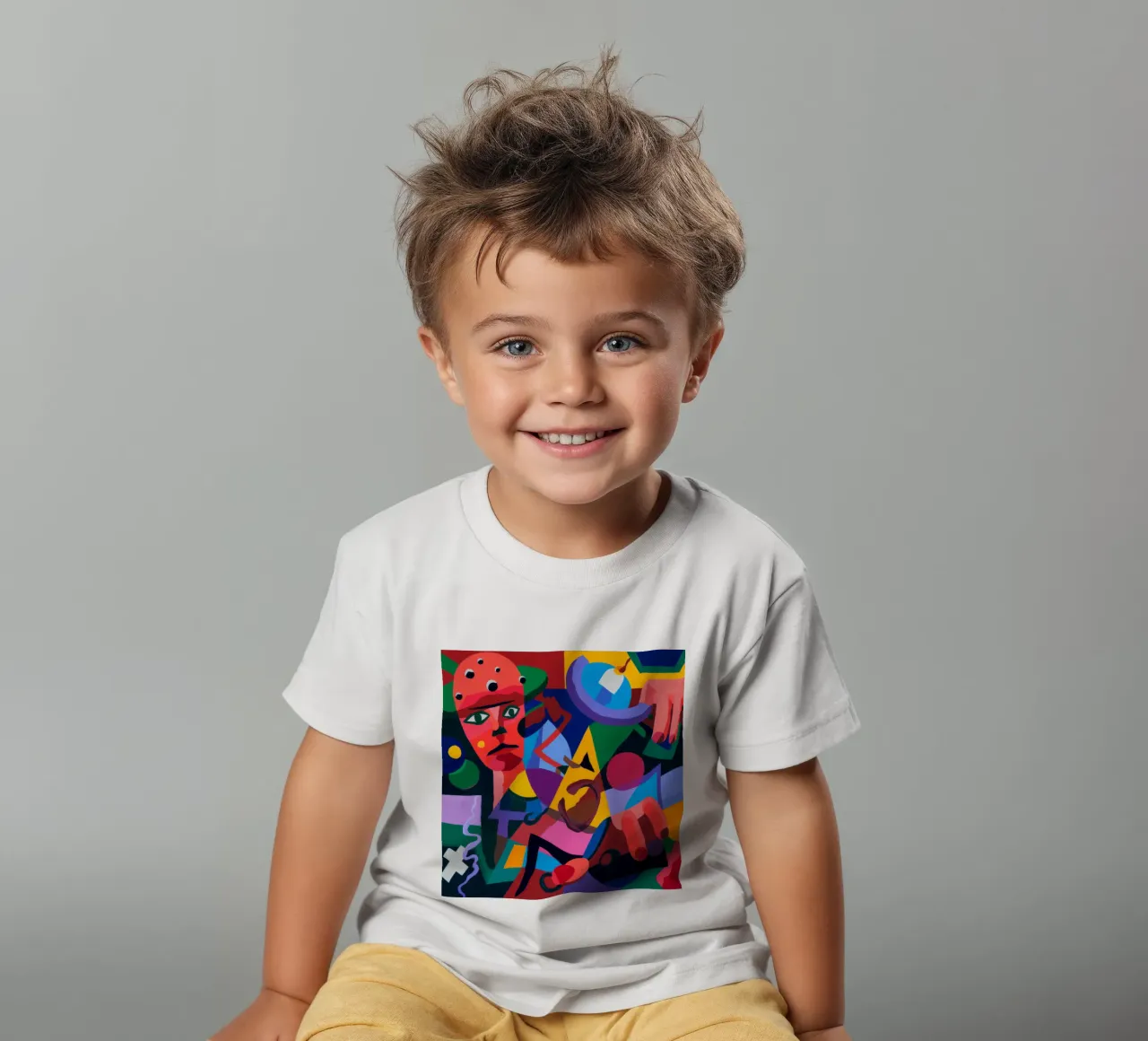 Abstract Forms t-shirt bambini da Monarco Virtuoso