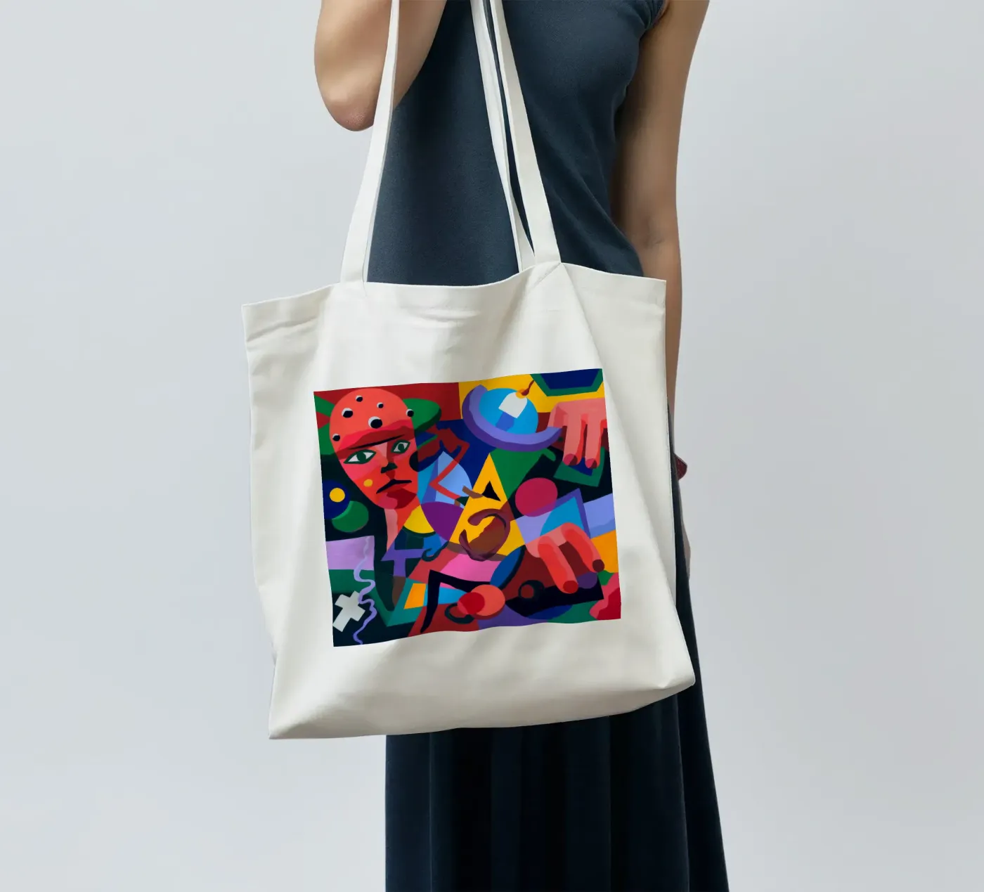 Abstract Forms tote bag by Monarco Virtuoso