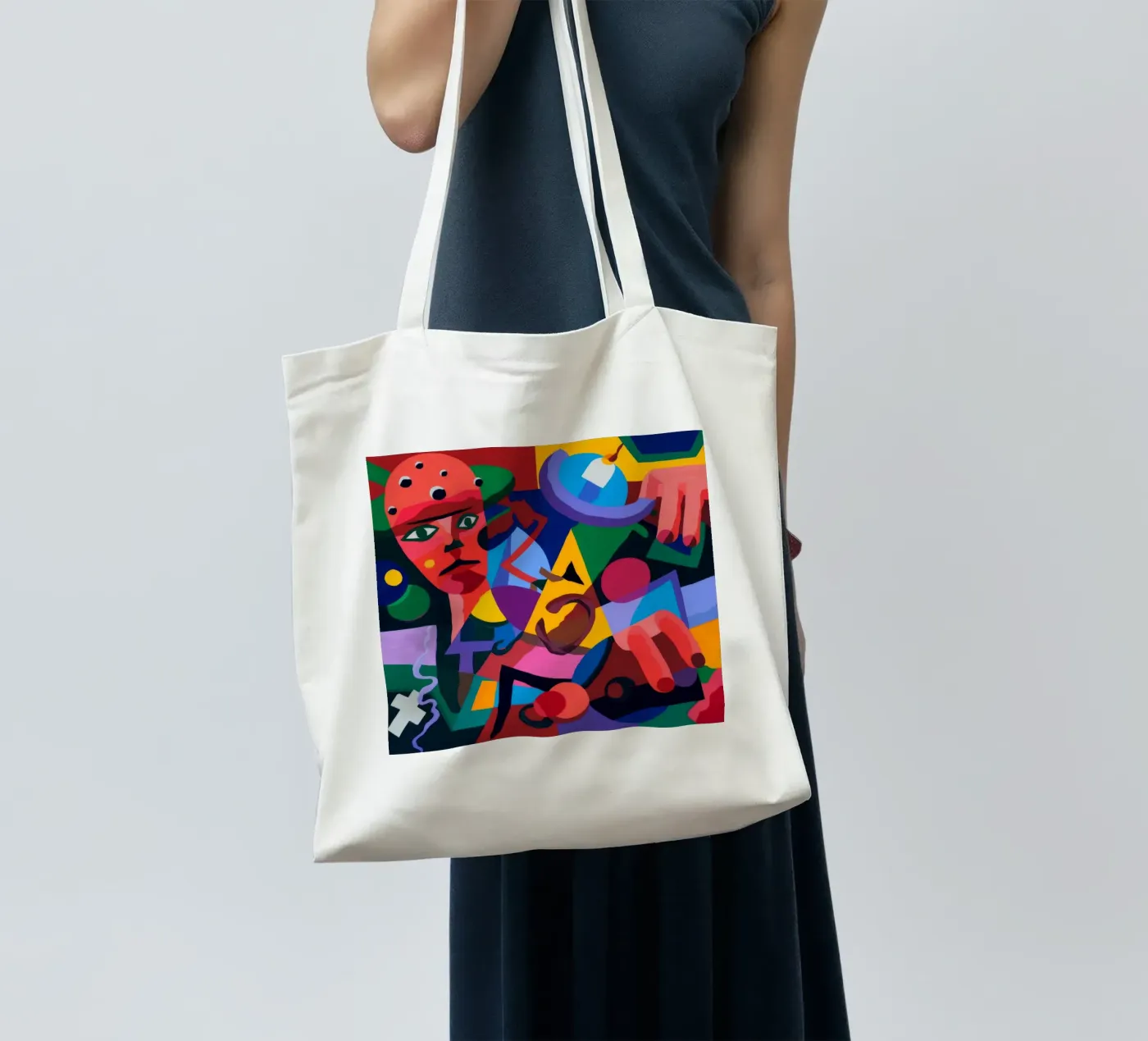 Abstract Forms tote bag by Monarco Virtuoso
