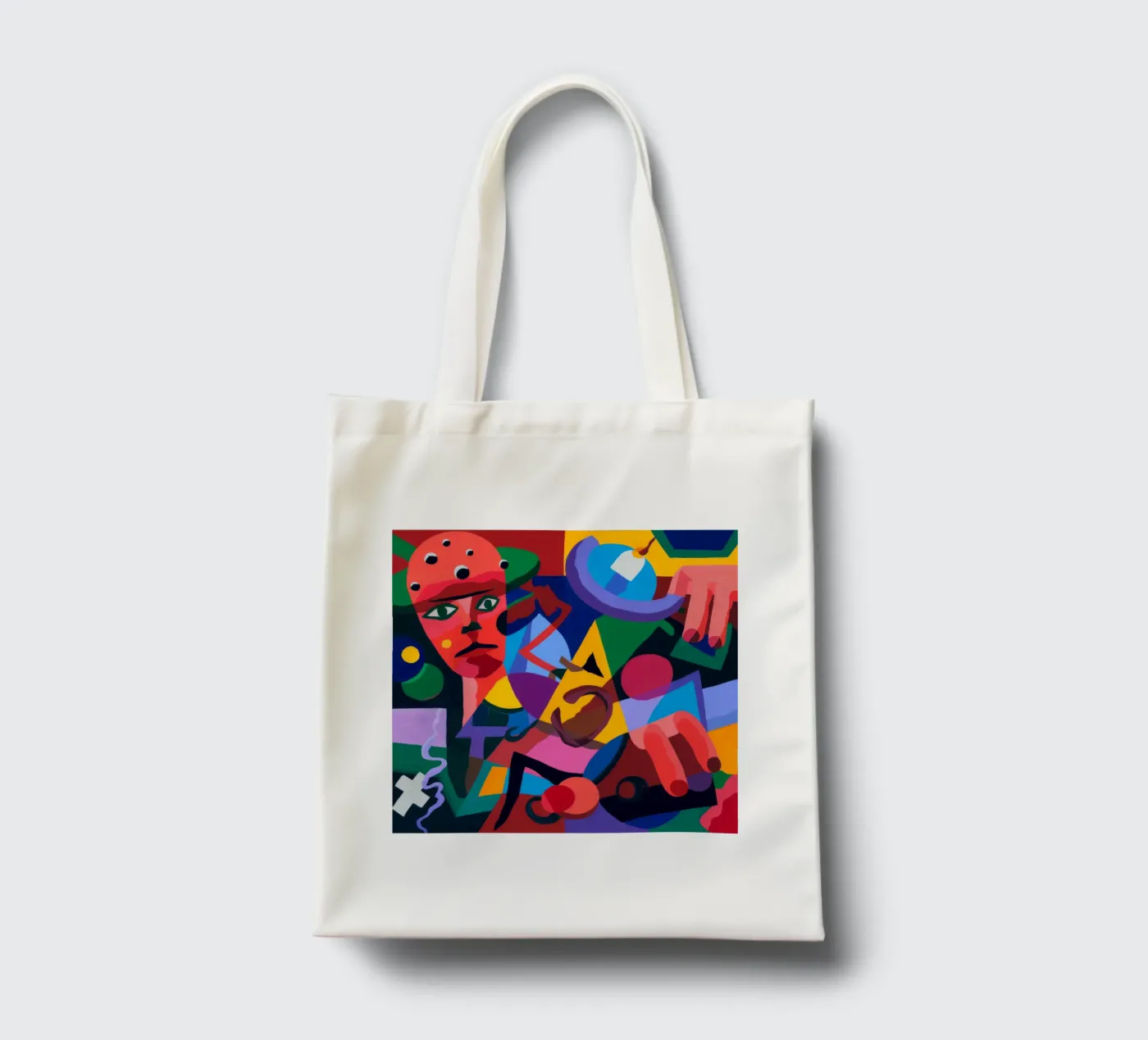 Abstract Forms tote bag by Monarco Virtuoso