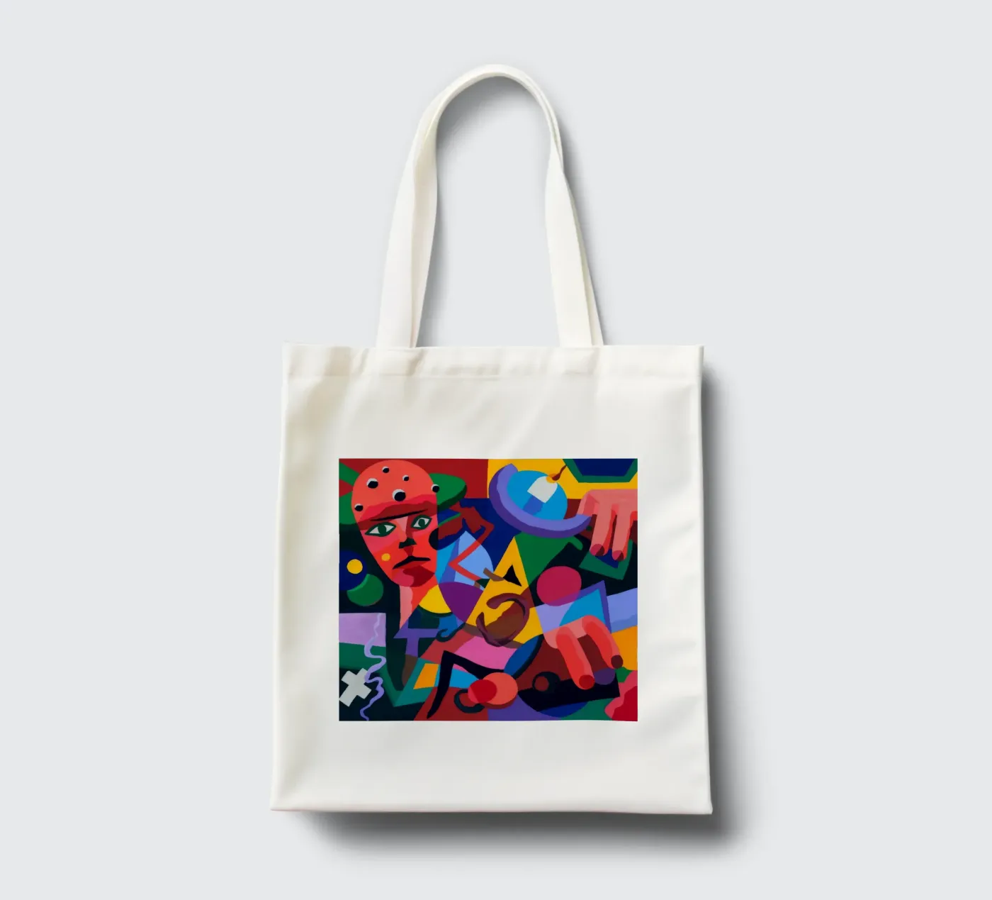 Abstract Forms tote bag by Monarco Virtuoso