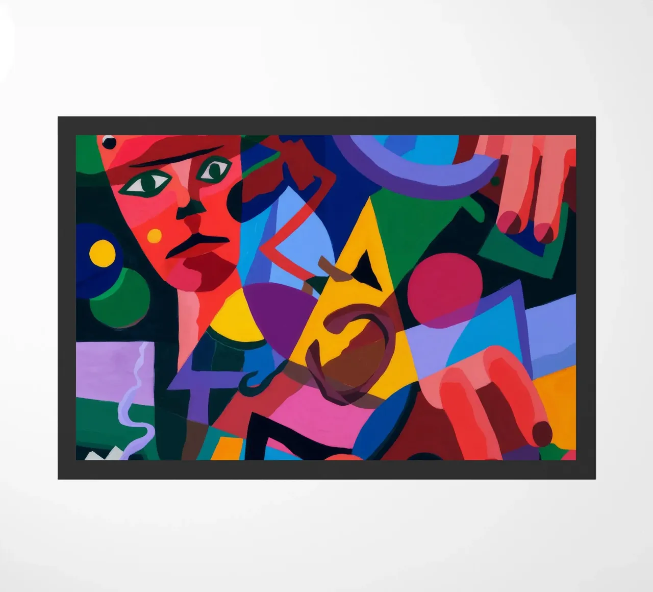 Abstract Forms doormat by Monarco Virtuoso