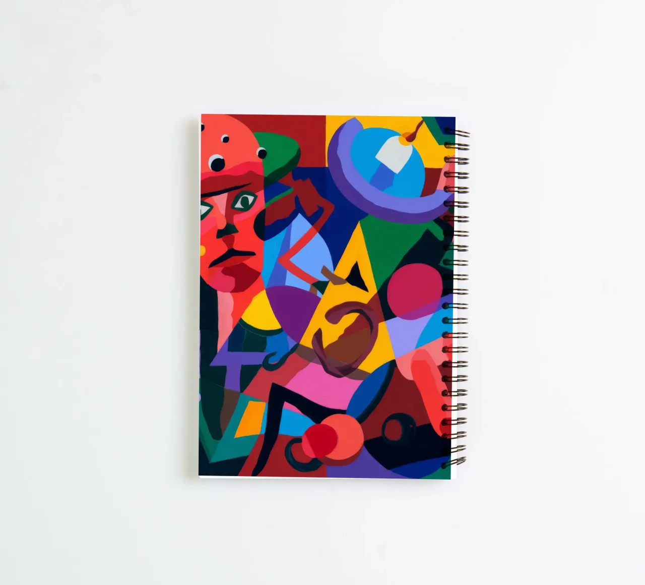 Abstract Forms spiral notebook by Monarco Virtuoso
