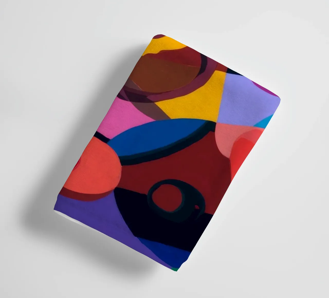 Abstracte vormen badhanddoek van Monarco Virtuoso