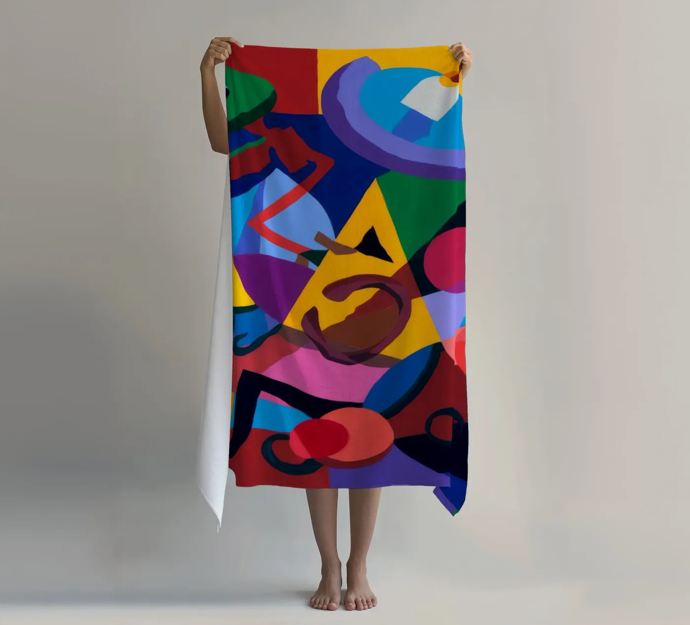 Abstrakte Formulare Strandtuch von Monarco Virtuoso