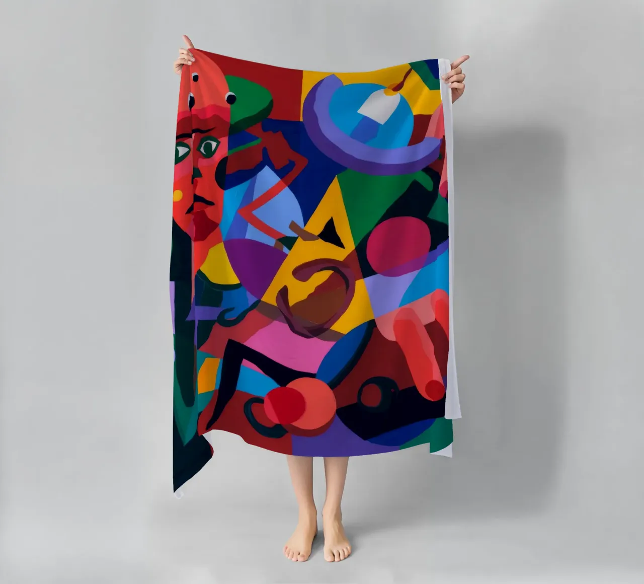 Forme astratte telo mare da Monarco Virtuoso