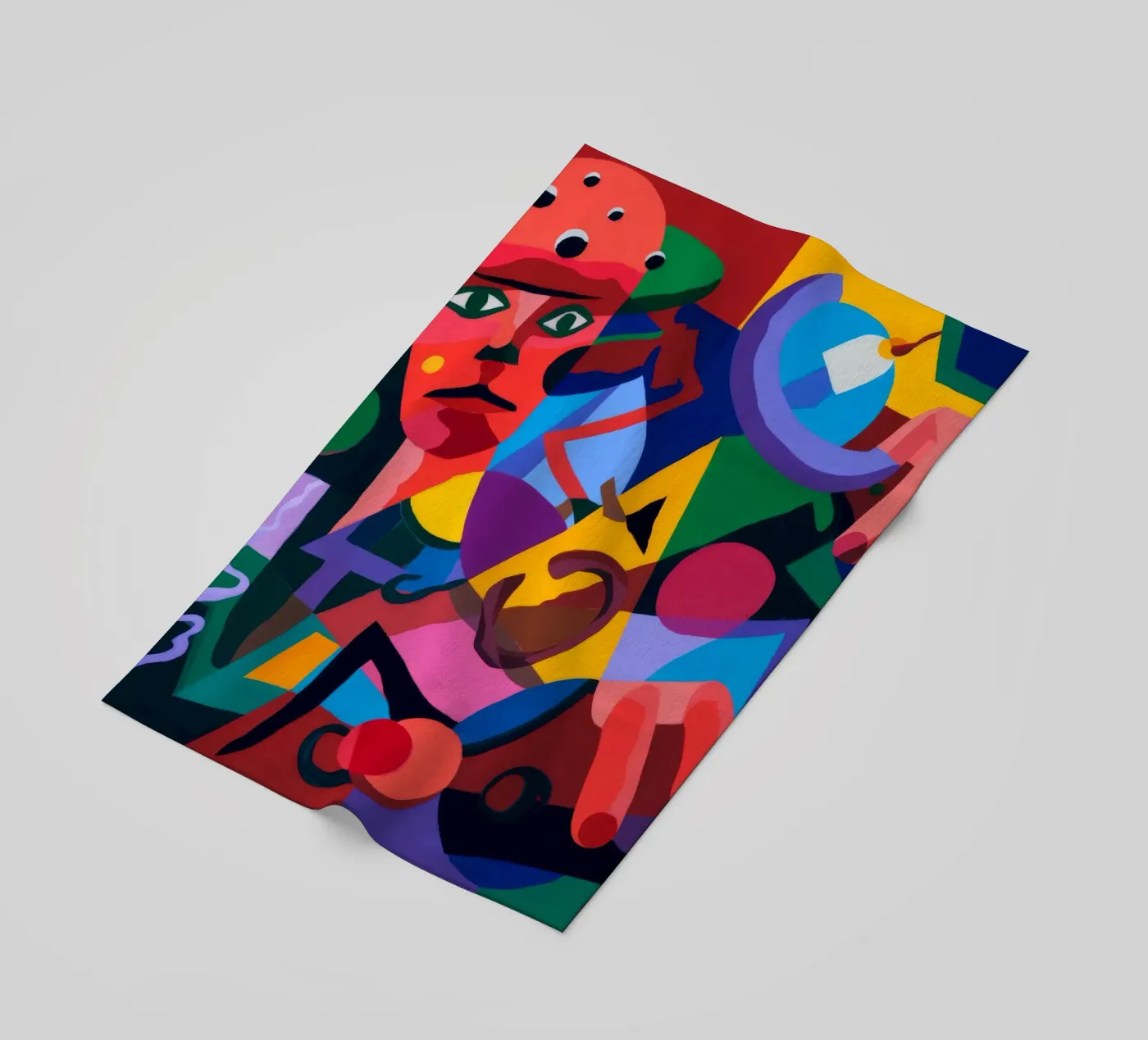 Abstrakte Formulare Strandtuch von Monarco Virtuoso