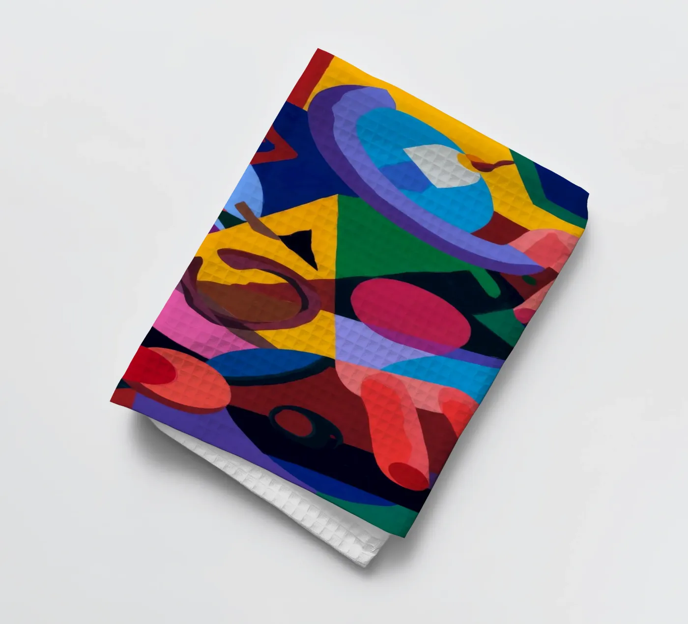 Abstract Forms tea towel by Monarco Virtuoso