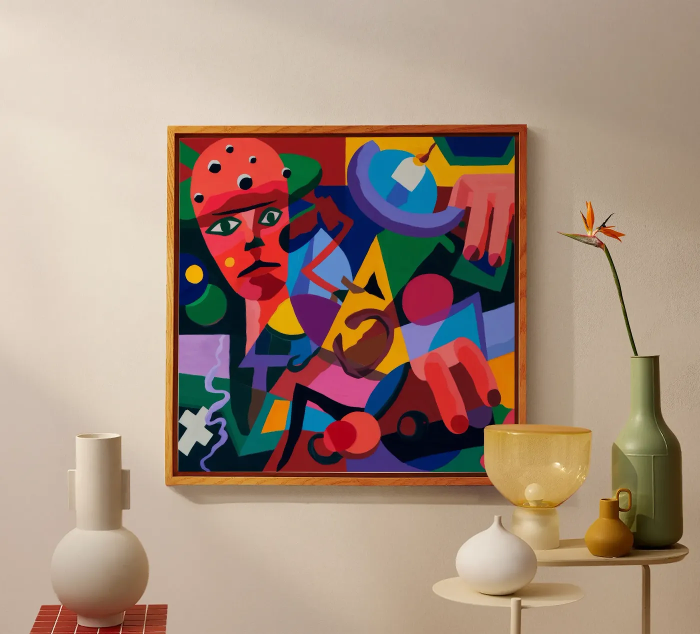 Abstrakte Formulare Acryl-Glas von Monarco Virtuoso
