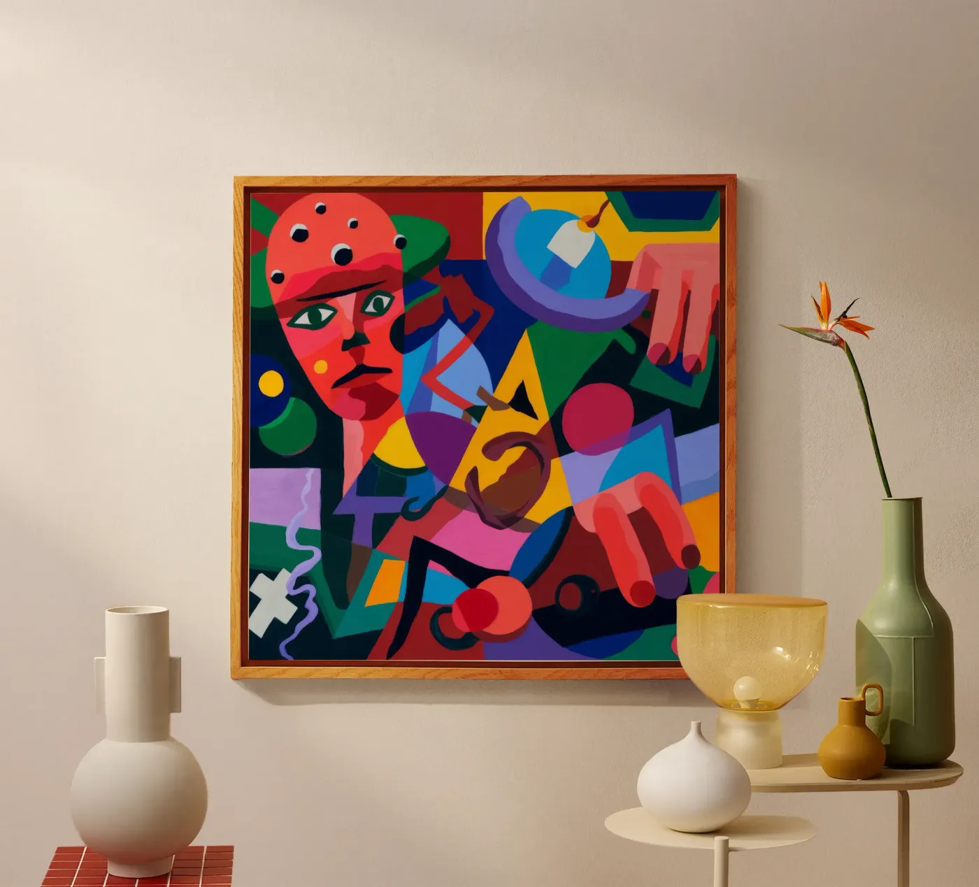 Abstract Forms acrylic glass by Monarco Virtuoso