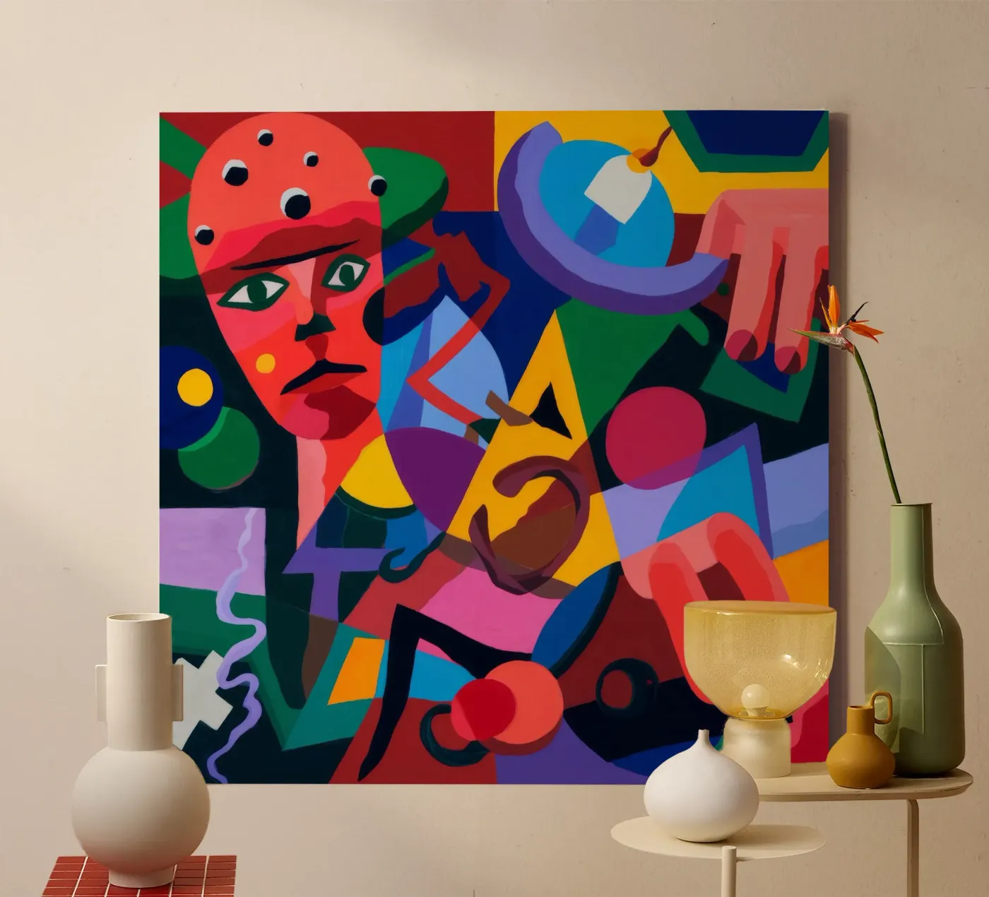 Forme astratte tela da Monarco Virtuoso