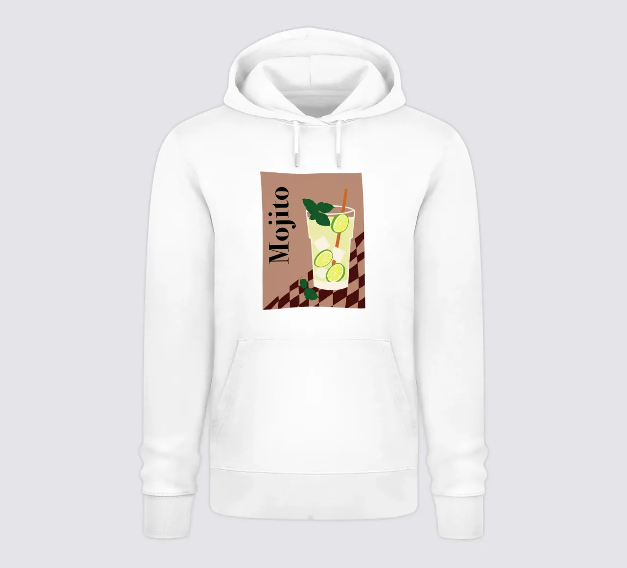 Mojito felpa con cappuccio da Miho Art Studio