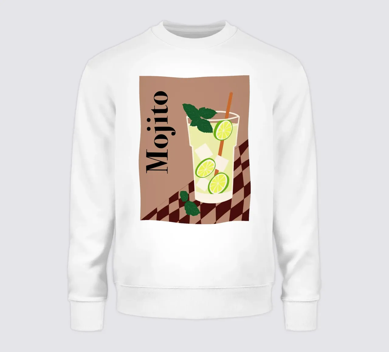 Mojito felpa da Miho Art Studio