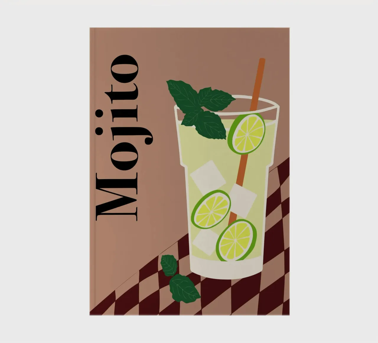 Mojito notebook by Miho Art Studio