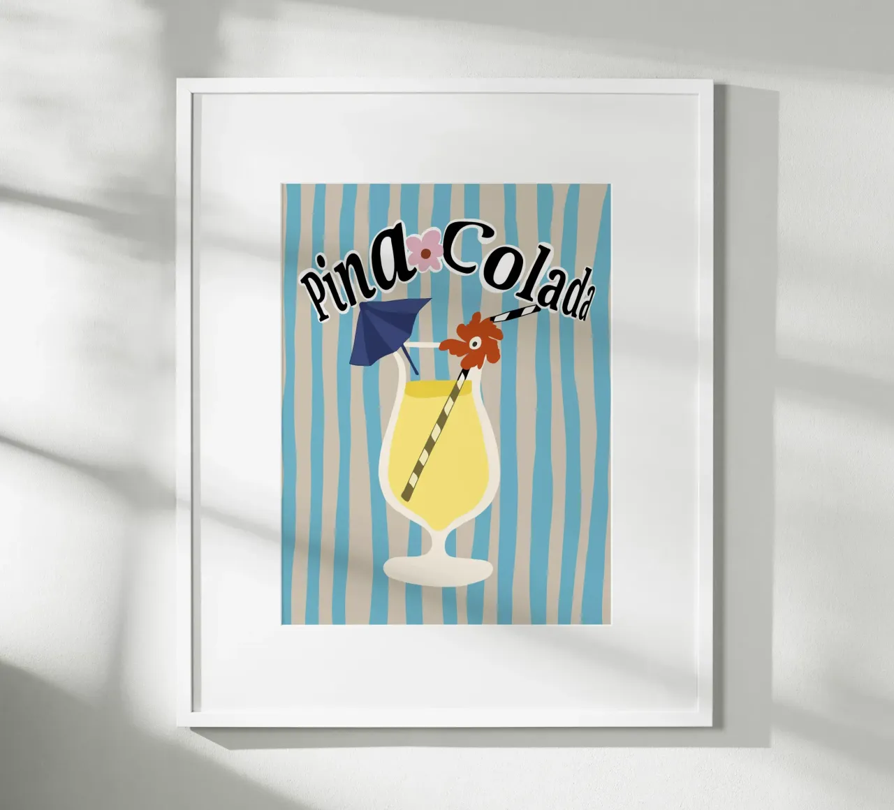 Pina Colada poster da Miho Art Studio