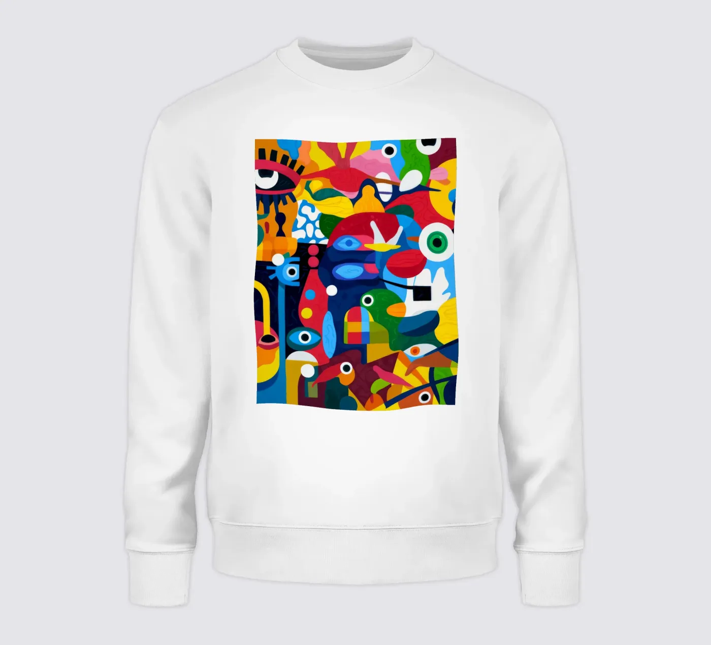 Geometrische harmonie sweatshirt van Monarco Virtuoso