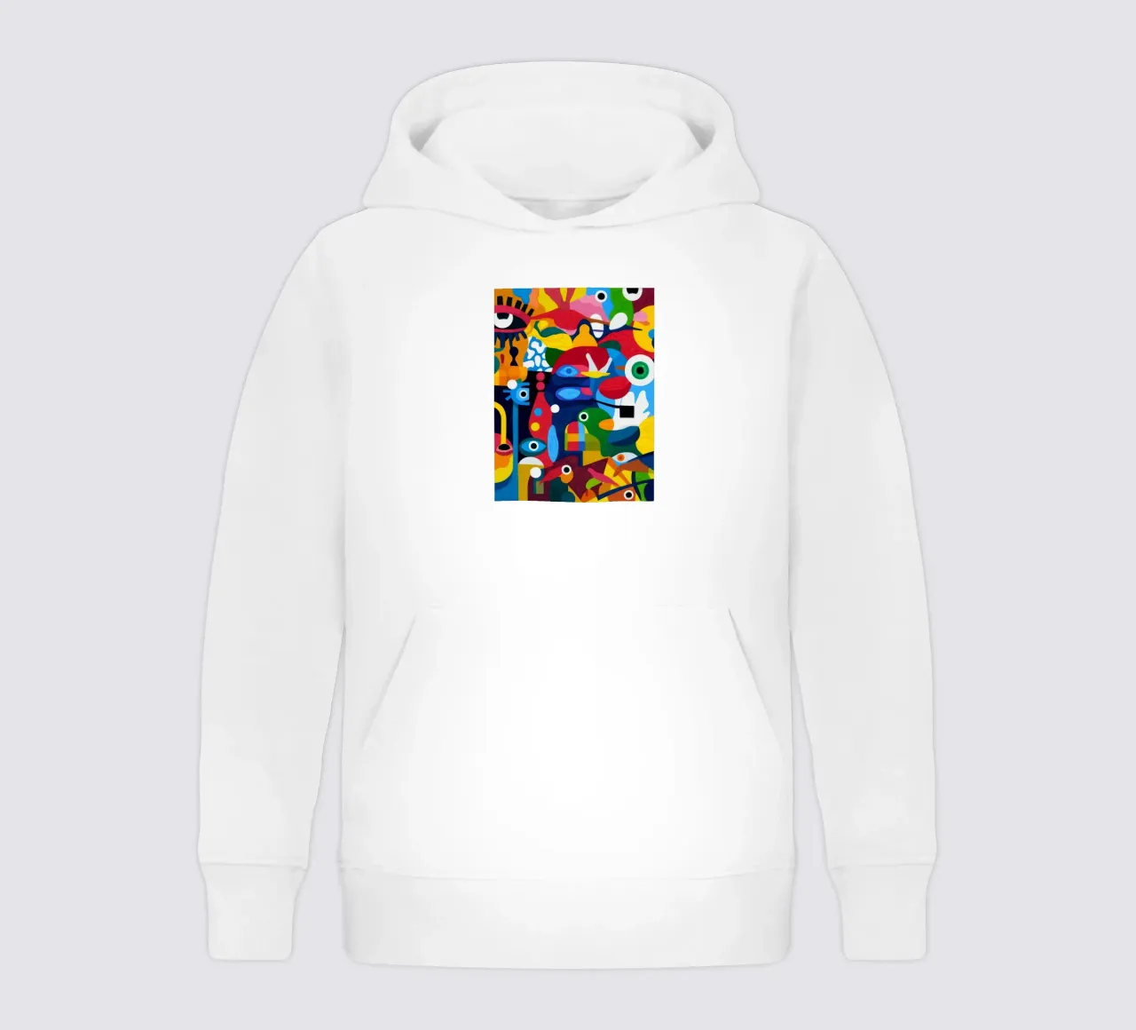 Geometric Harmony kids hoodie by Monarco Virtuoso