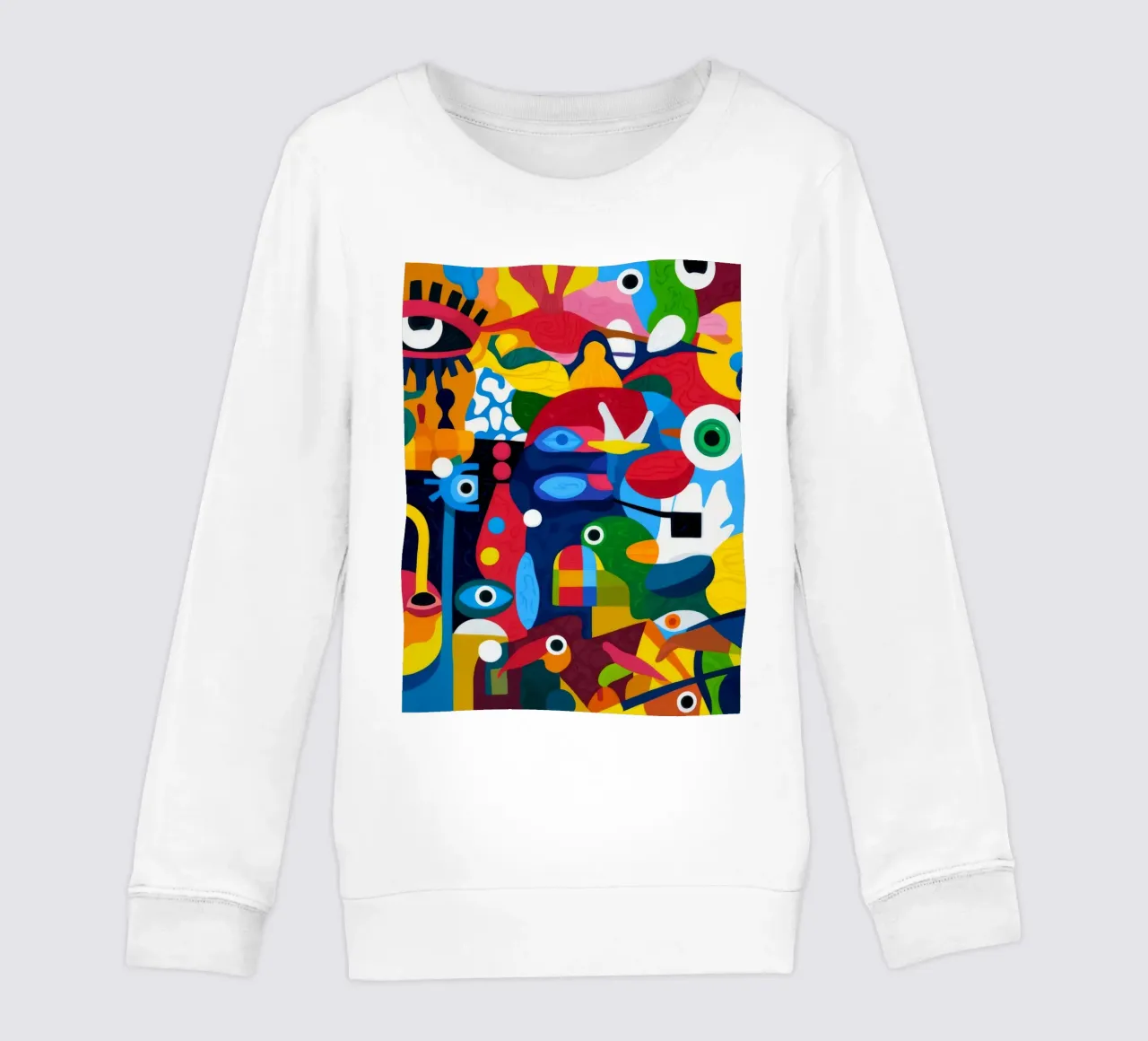 Armonía geométrica sudadera para niño de Monarco Virtuoso